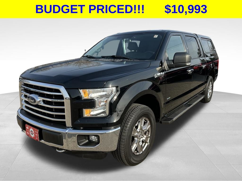 Shadow Black 2016 Ford F-150 Pickup Truck Four-Wheel Drive 6-Speed Automatic