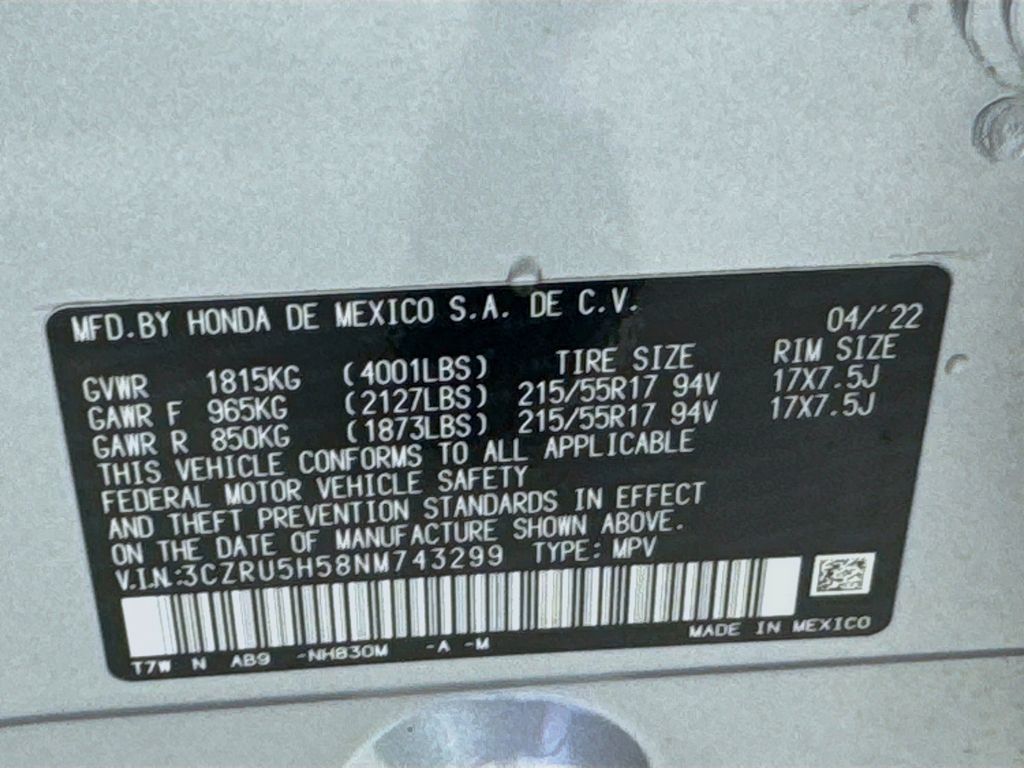 Used Car 2022 Honda Hr-v  Ex For Sale Under $25,000 In Austin, Texas