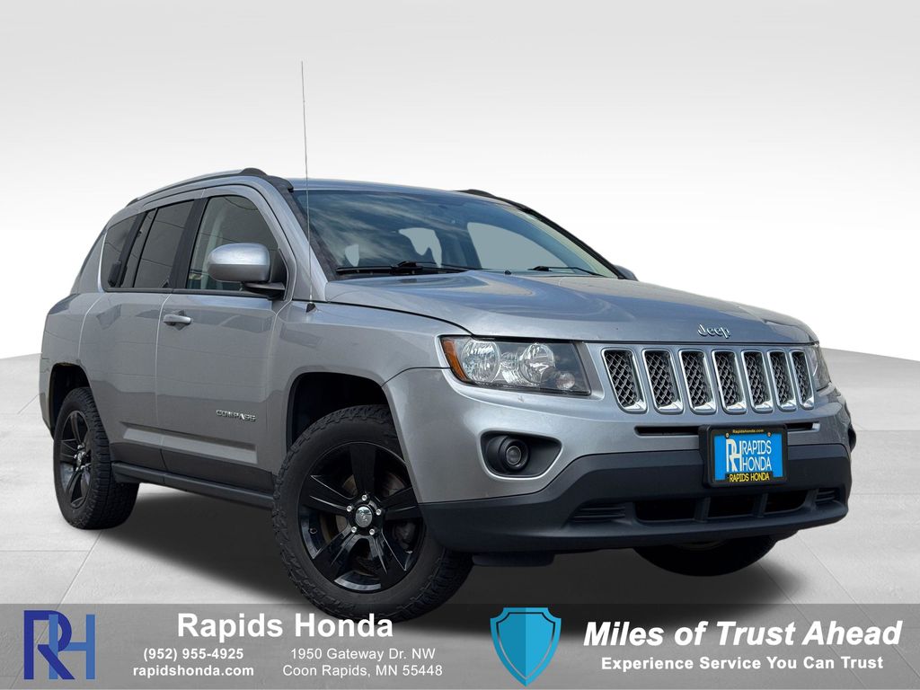 Billet Silver Metallic Clearcoat 2016 Jeep Compass SUV / Crossover Four-Wheel Drive 6-Speed Automatic