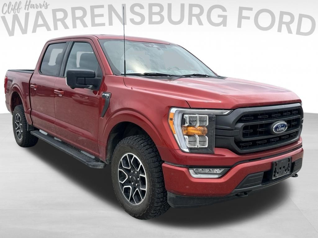 Chili Pepper Red 2023 Ford F-150 Pickup Truck Four-Wheel Drive Automatic