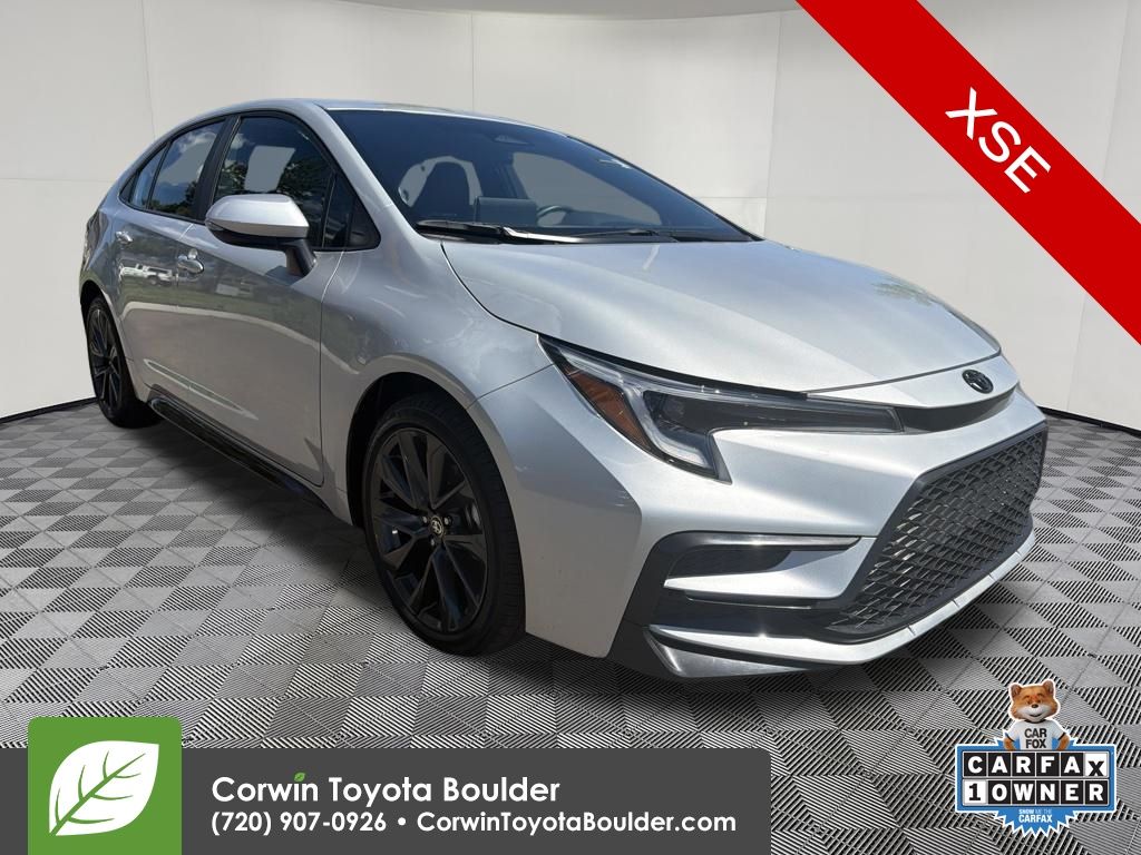 Classic Silver Metallic 2026 Toyota Corolla Sedan Front-Wheel Drive Continuously Variable Transmission