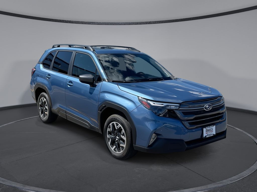 Horizon Blue Pearl 2025 Subaru Forester SUV / Crossover All-Wheel Drive Continuously Variable Transmission