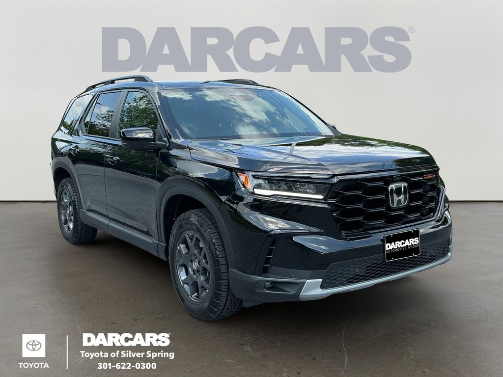 Crystal Black Pearl 2025 Honda Pilot SUV / Crossover All-Wheel Drive Automatic