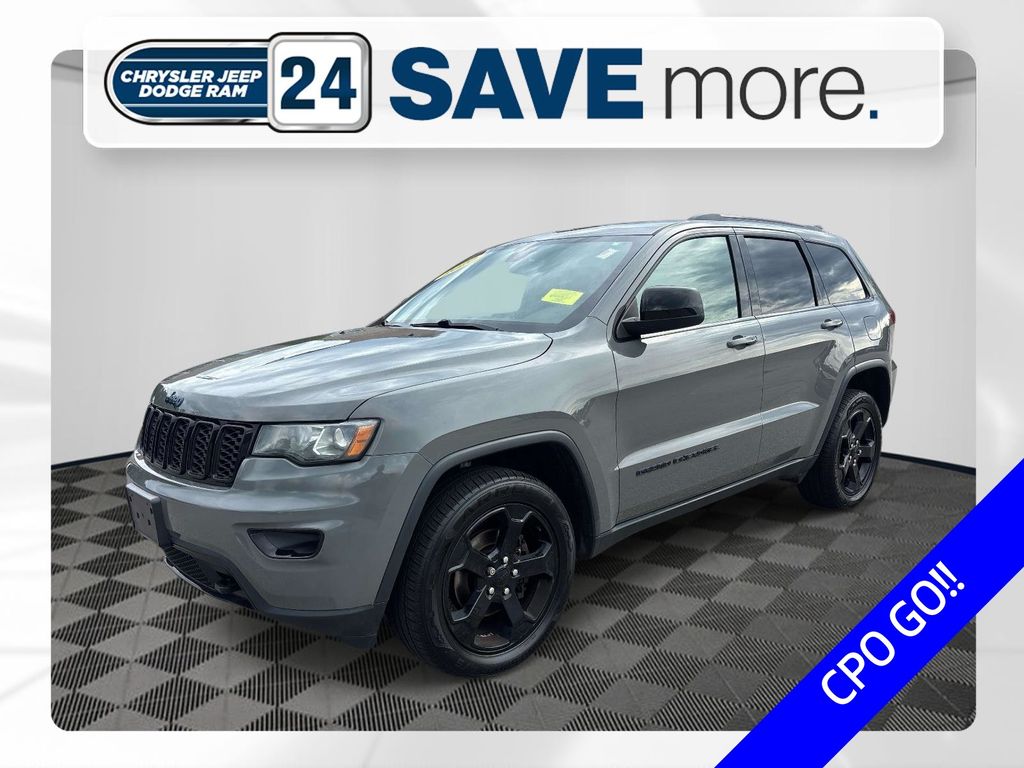Gray Clearcoat 2020 Jeep Grand Cherokee SUV / Crossover Four-Wheel Drive 8-Speed Automatic