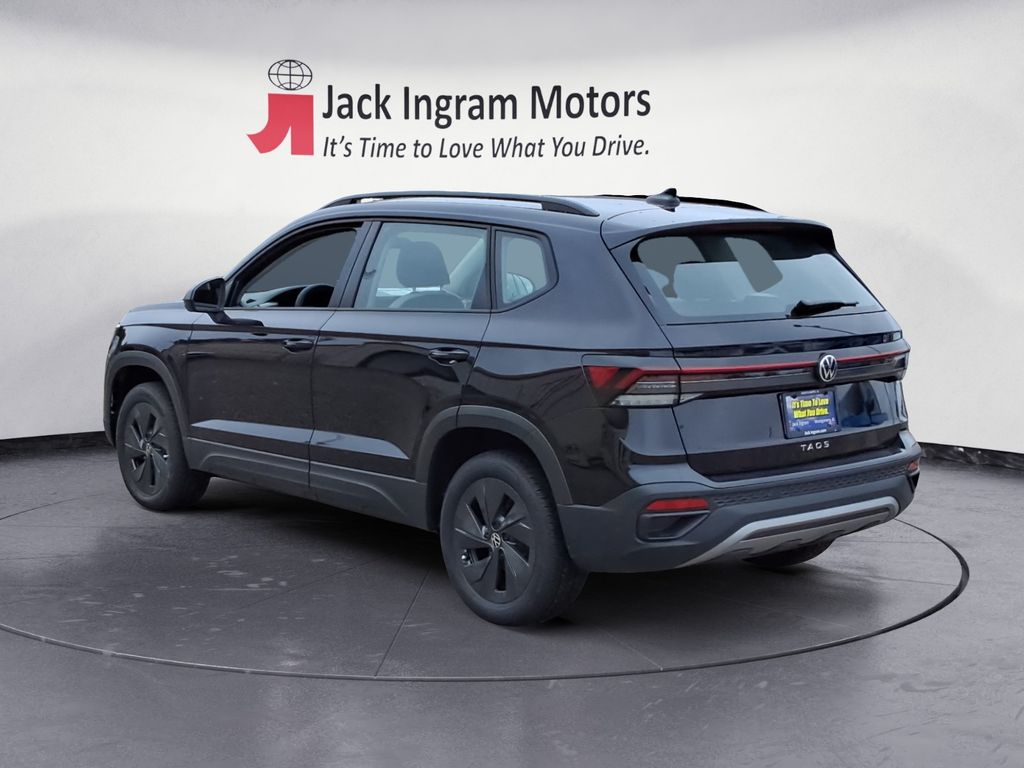 used 2025 Volkswagen Taos car, priced at $22,590