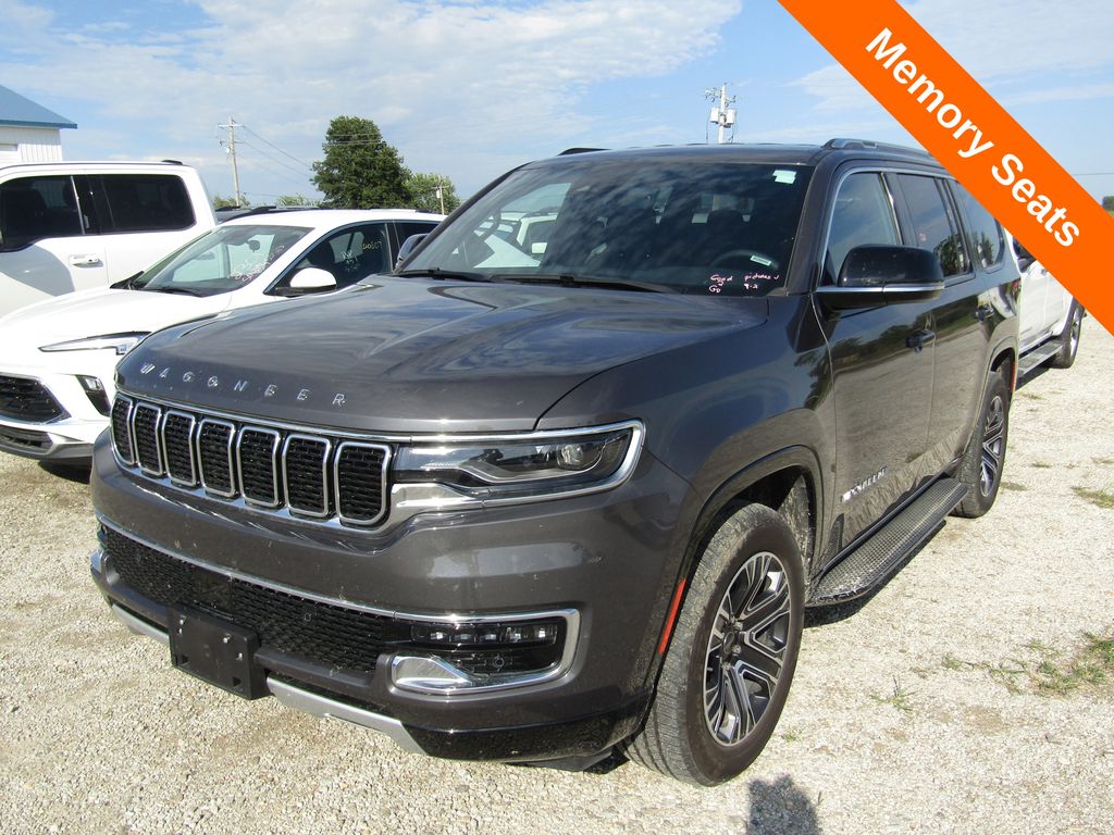 Baltic Gray Metallic Clearcoat 2025 Jeep Wagoneer SUV / Crossover Four-Wheel Drive 8-Speed Automatic