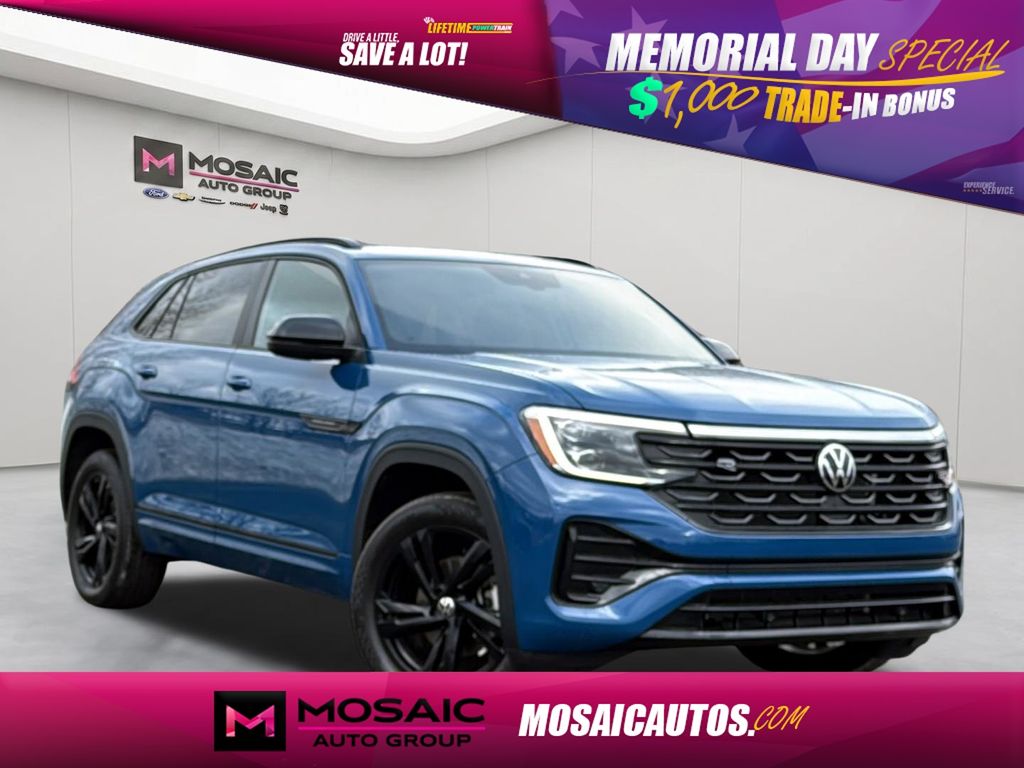 Used 2025 Volkswagen Atlas Cross Sport 2.0T SEL R-Line Black SUVs