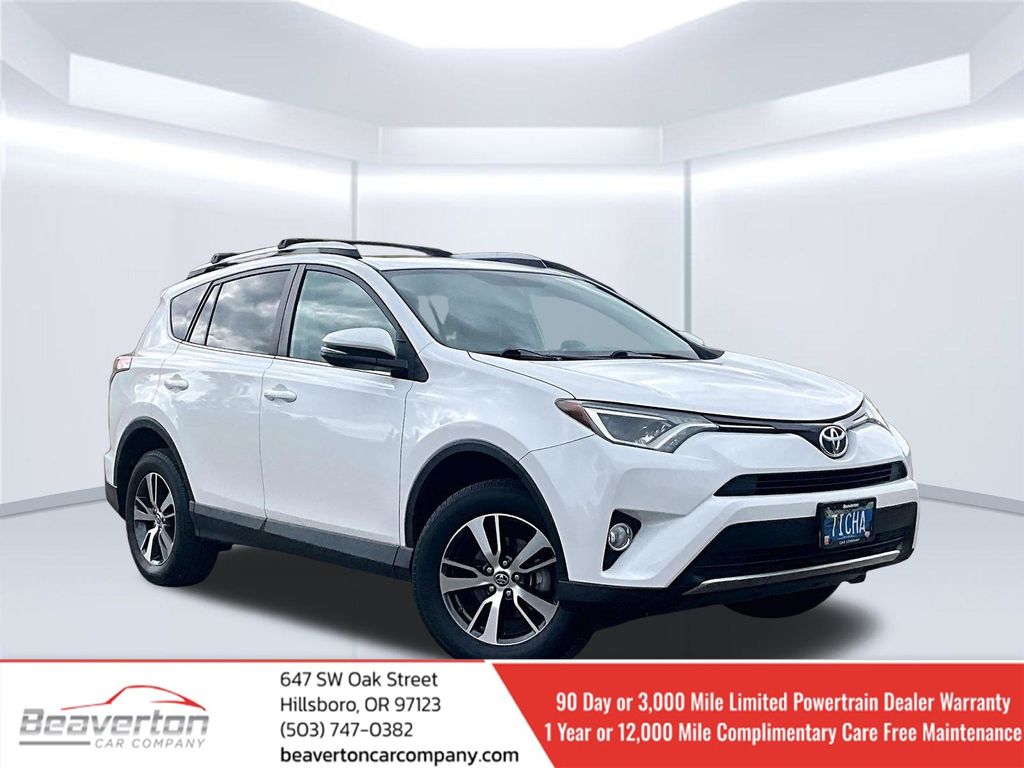 Super White 2016 Toyota RAV4 SUV / Crossover All-Wheel Drive 6-Speed Automatic