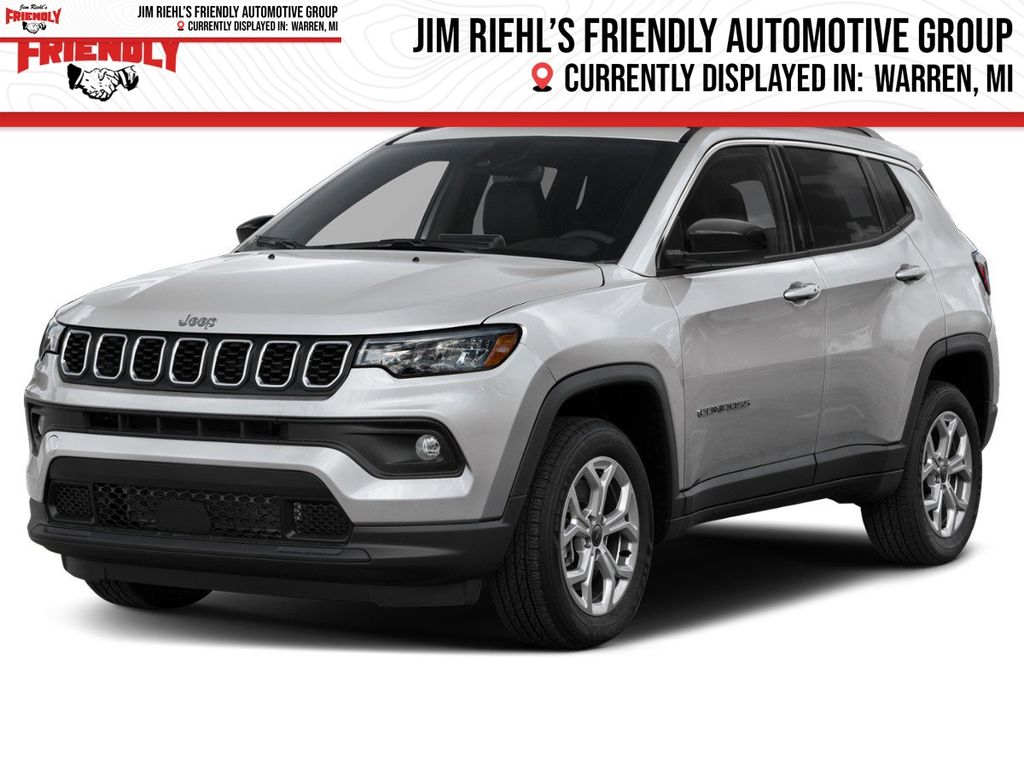 Silver Zynith Metallic Clearcoat 2026 Jeep Compass Limited 4WD SUV / Crossover Four-Wheel Drive 8-Speed Automatic