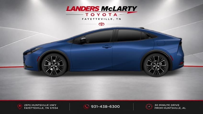 Blue 2027 Toyota Prius Hatchback Front-Wheel Drive Continuously Variable Transmission