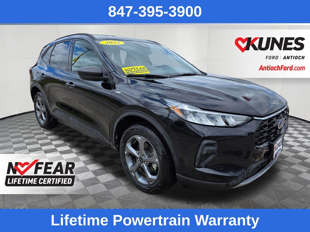 Black Metallic 2025 Ford Escape SUV / Crossover All-Wheel Drive 8-Speed Automatic
