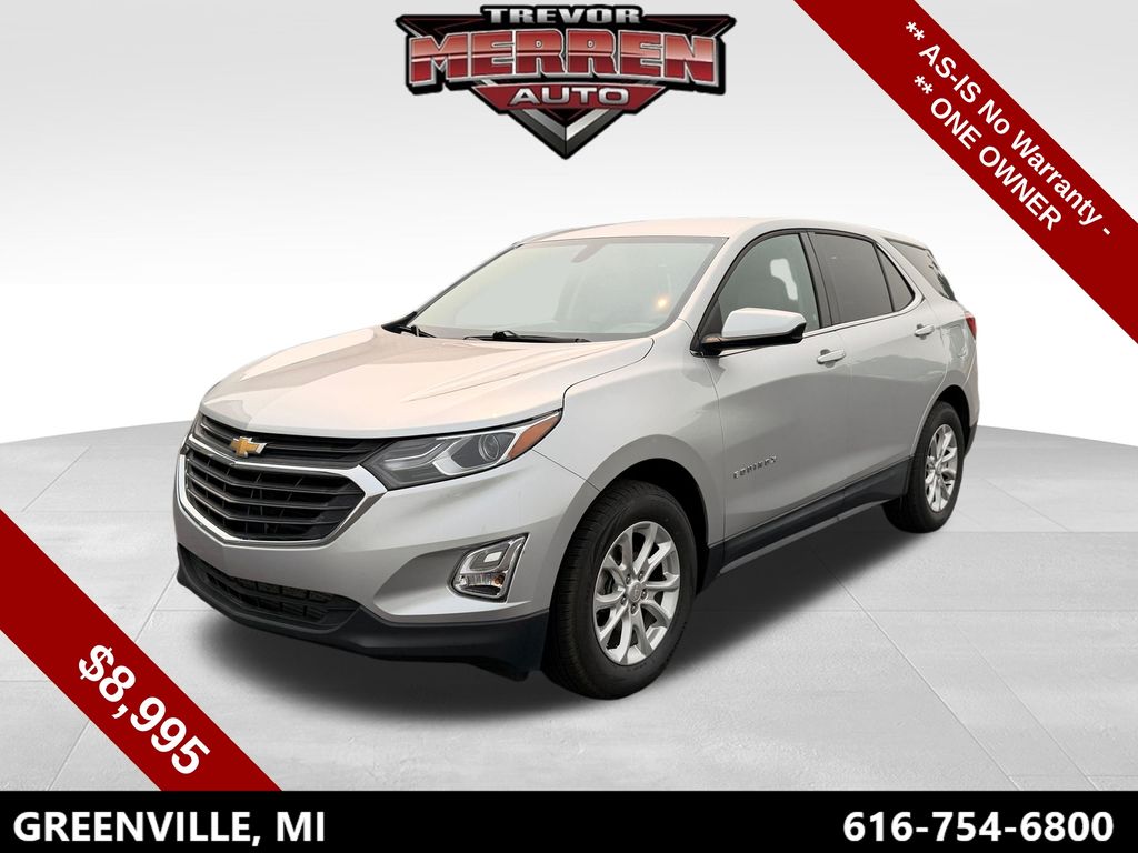 Silver Ice Metallic 2018 Chevrolet Equinox SUV / Crossover Front-Wheel Drive 6-Speed Automatic Overdrive