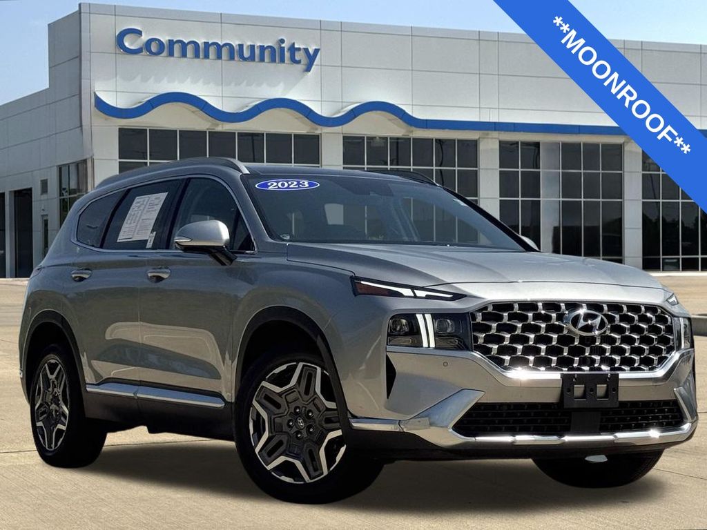 2023 Hyundai Santa Fe Limited Silver at North Houston Mitsubishi