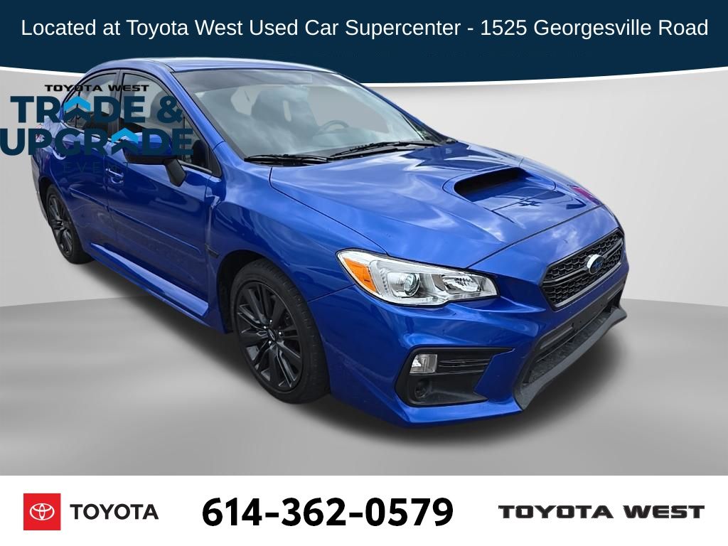 Blue Pearl 2019 Subaru WRX AWD Sedan All-Wheel Drive 6-Speed Manual