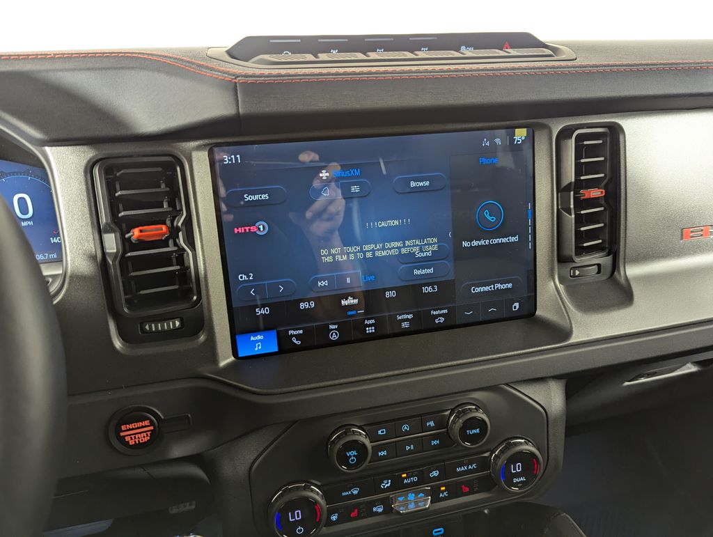 2025 Ford Bronco Raptor Red at Walterboro Ford