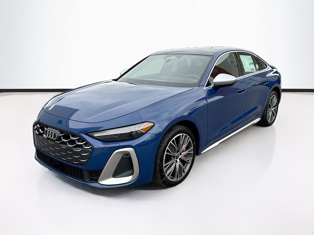Blue 2026 Audi S5 Sedan All-Wheel Drive 7-Speed Automatic