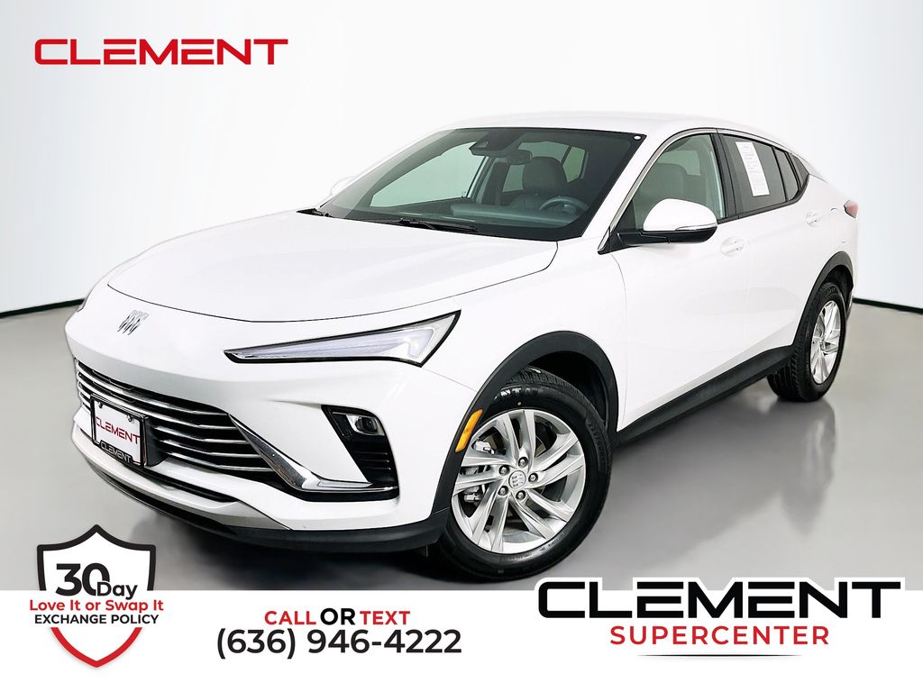 Summit White 2025 Buick Envista Preferred FWD SUV / Crossover Front-Wheel Drive 6-Speed Automatic