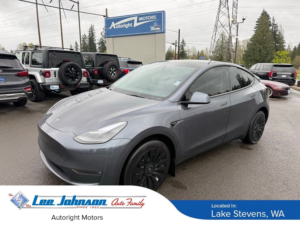 Midnight Silver Metallic 2023 Tesla Model Y Long Range AWD SUV / Crossover All-Wheel Drive 1-Speed Automatic
