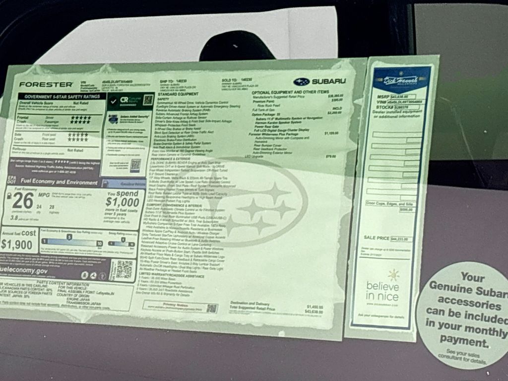 2026 Subaru Forester Wilderness