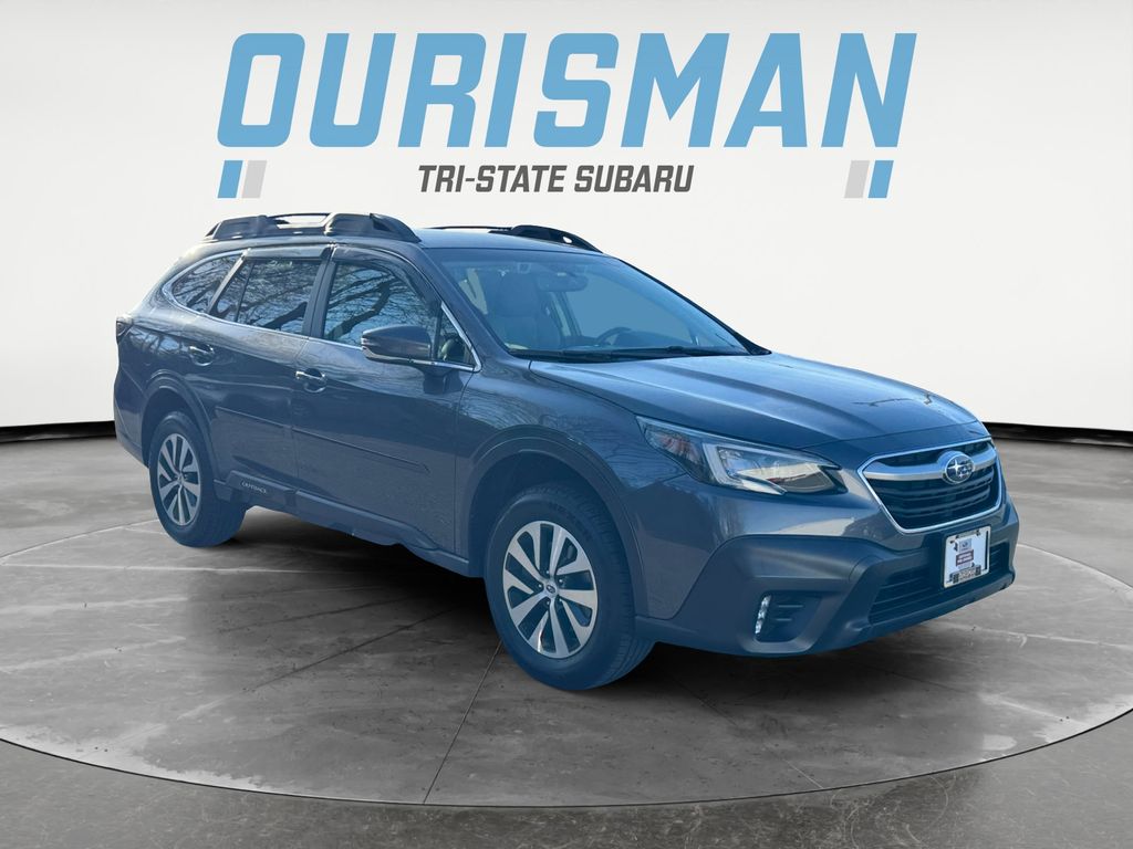 Gray Metallic 2021 Subaru Outback Premium Crossover AWD SUV / Crossover All-Wheel Drive Continuously Variable Transmission