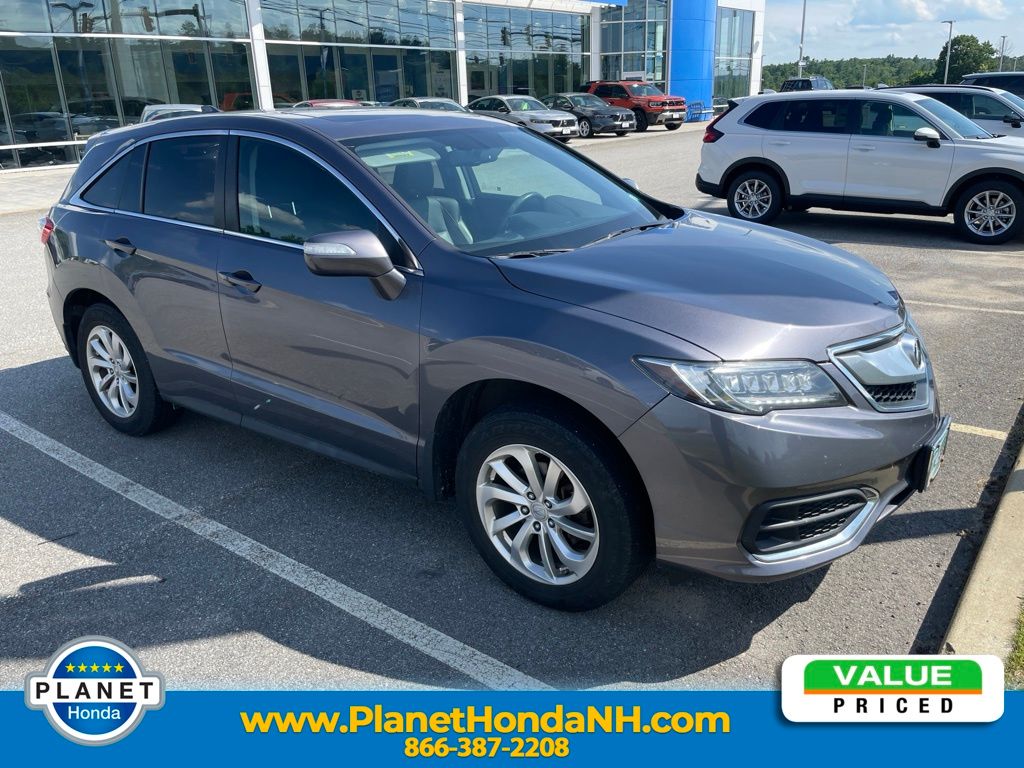 Gray (Modern Steel Metallic) 2018 Acura RDX SUV / Crossover All-Wheel Drive 6-Speed Automatic
