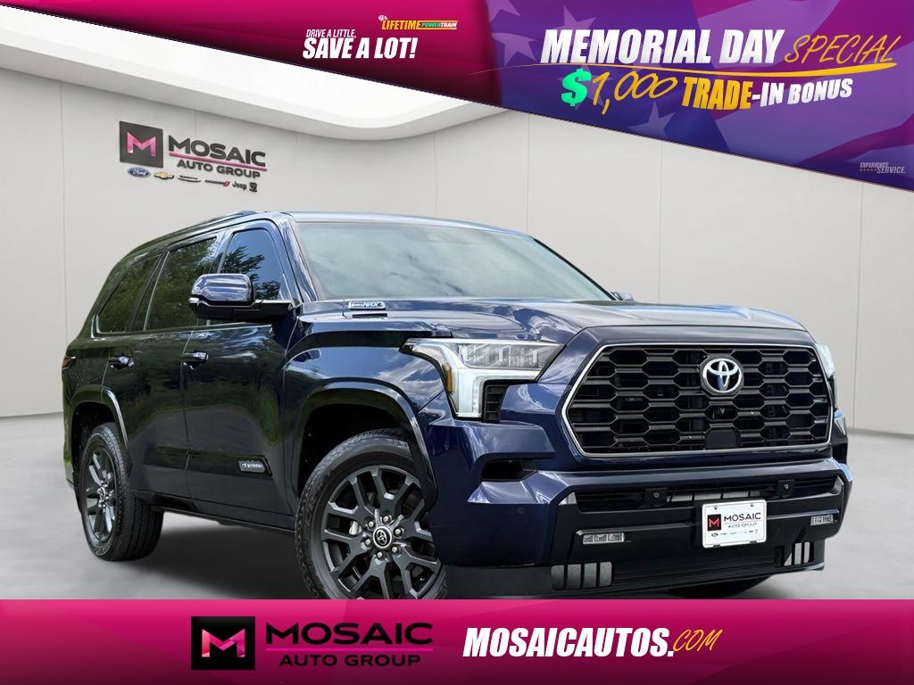 Blueprint 2023 Toyota Sequoia Platinum 4WD SUV / Crossover Four-Wheel Drive Automatic
