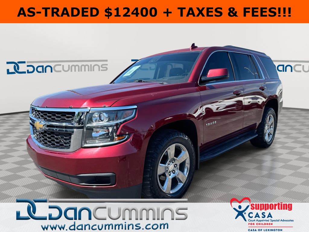 Siren Red Tintcoat 2016 Chevrolet Tahoe SUV / Crossover Four-Wheel Drive 6-Speed Automatic Overdrive