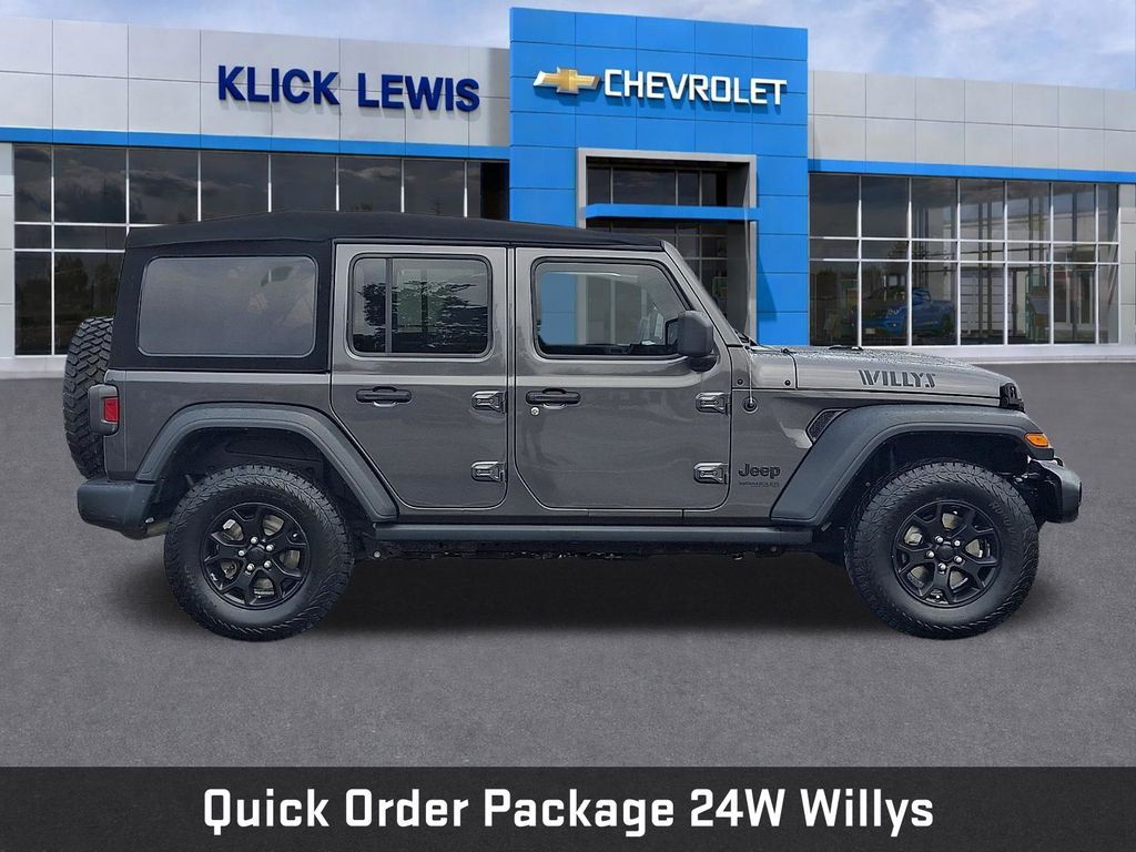 2020 Jeep Wrangler Unlimited Willys Gray at Grove City Ford