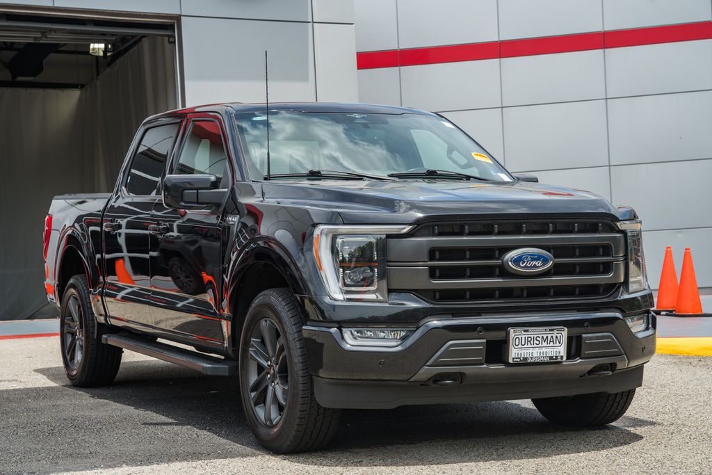 Agate Black Metallic 2023 Ford F-150 Pickup Truck Four-Wheel Drive Automatic