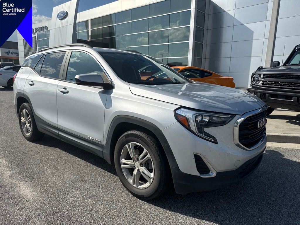 Quicksilver Metallic 2021 GMC Terrain SUV / Crossover Front-Wheel Drive 9-Speed Automatic