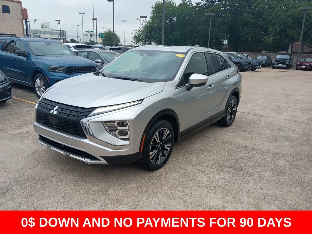 Silver 2025 Mitsubishi Eclipse Cross SE S-AWC SUV / Crossover All-Wheel Drive Continuously Variable Transmission