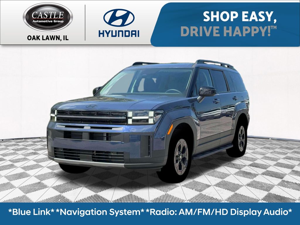 Atlantis Blue 2026 Hyundai Santa Fe SUV / Crossover All-Wheel Drive 8-Speed Automatic