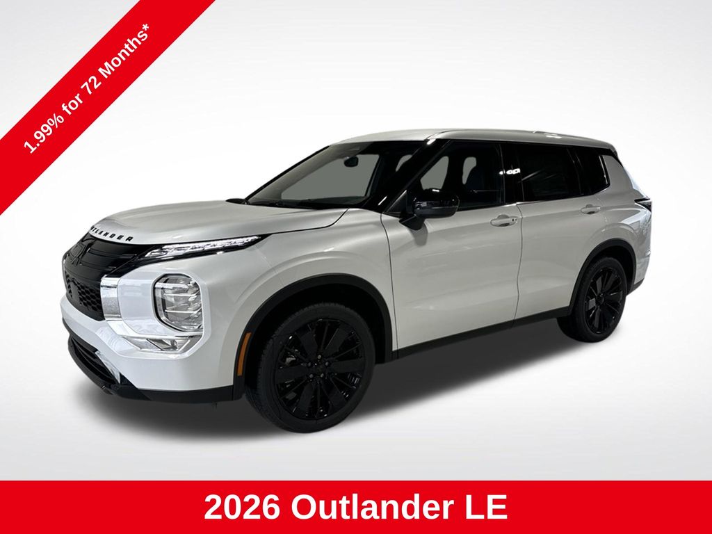 White 2026 Mitsubishi Outlander SUV / Crossover Front-Wheel Drive Continuously Variable Transmission