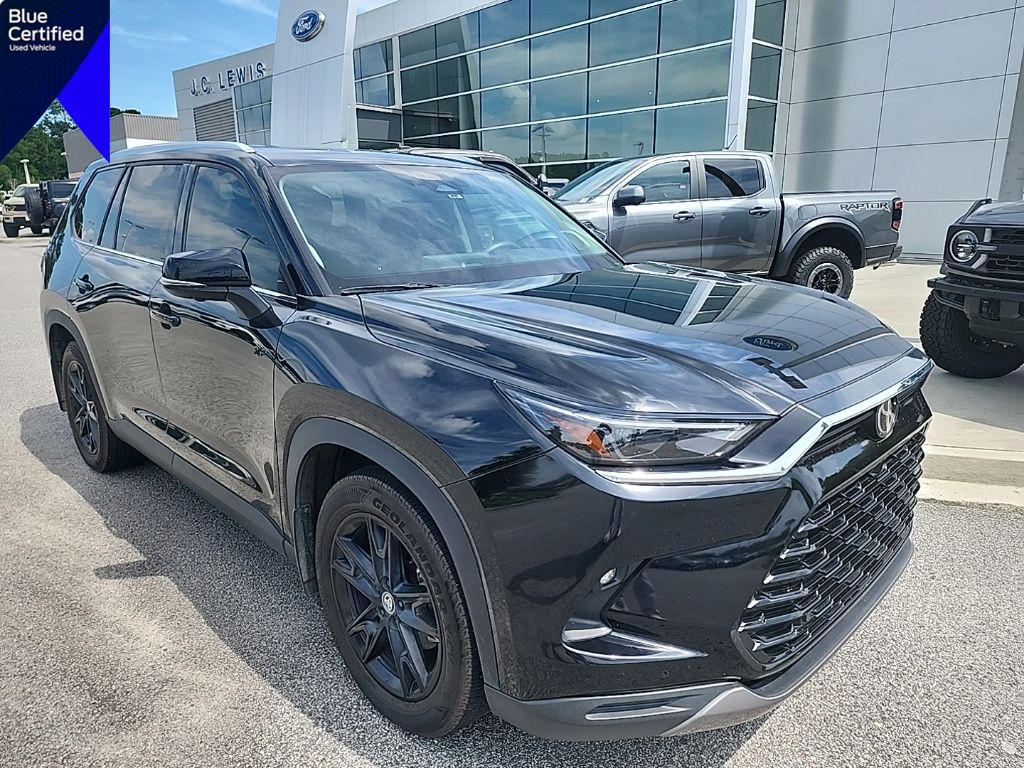 Midnight Black Metallic 2024 Toyota Grand Highlander SUV / Crossover All-Wheel Drive 8-Speed Automatic
