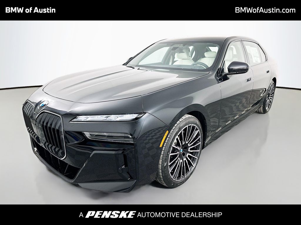 Black Sapphire Metallic 2026 BMW 7 Series Sedan All-Wheel Drive 8-Speed Automatic