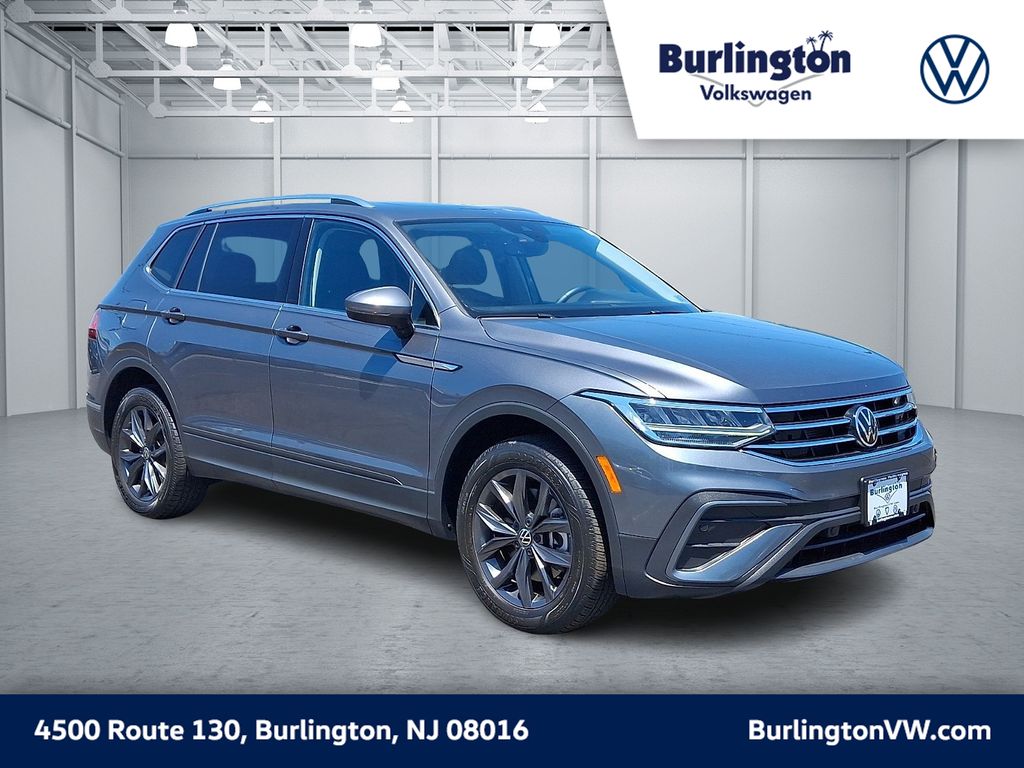 Platinum Gray Metallic 2023 Volkswagen Tiguan SUV / Crossover All-Wheel Drive 8-Speed Automatic