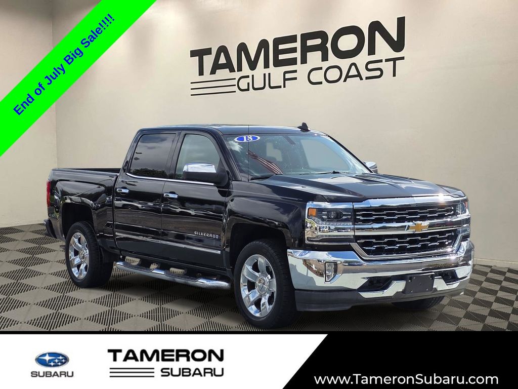  2018 Chevrolet Silverado 1500 LTZ Crew Cab RWD   
