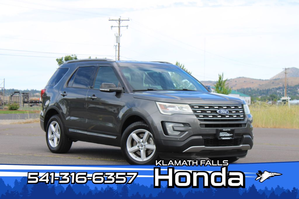 Gray (Magnetic) 2016 Ford Explorer SUV / Crossover All-Wheel Drive 6-Speed Automatic