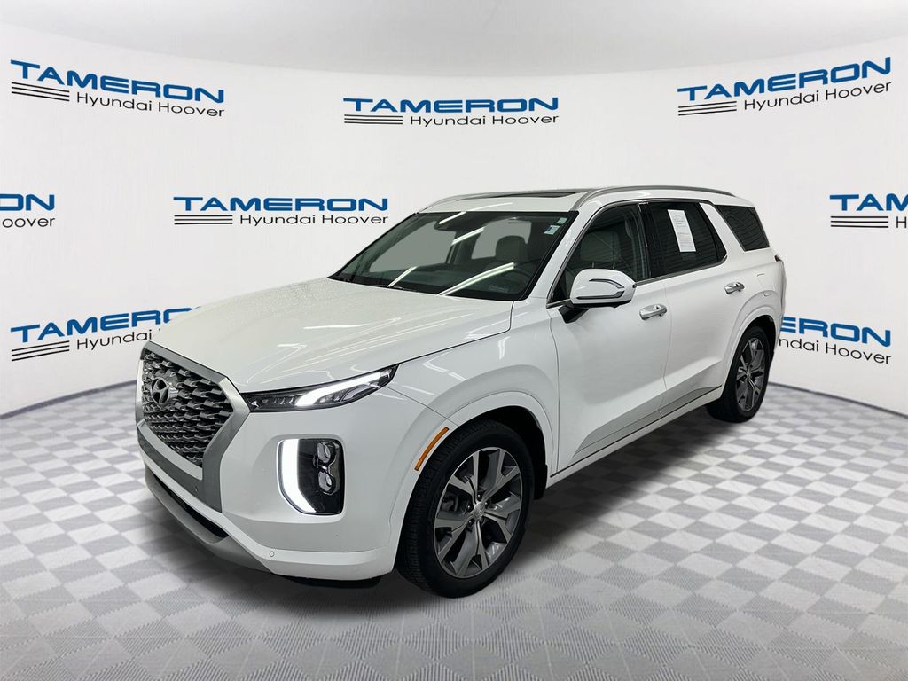 Hyper White 2022 Hyundai Palisade Limited AWD SUV / Crossover All-Wheel Drive 8-Speed Automatic