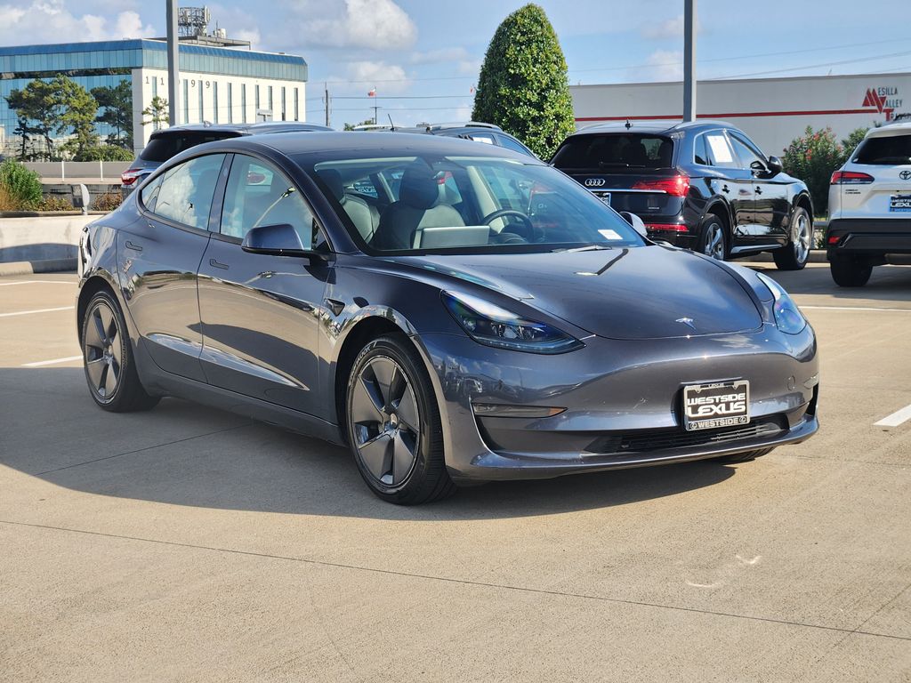 2023 Tesla Model 3 Base Gray at Big Star Chrysler Jeep Dodge Ram 