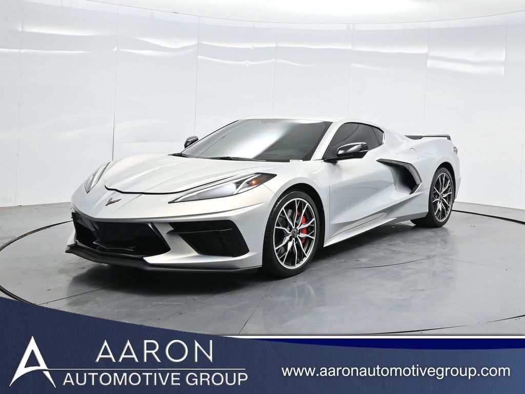 Silver Flare Metallic 2023 Chevrolet Corvette Coupe Rear-Wheel Drive 8-Speed Dual Clutch