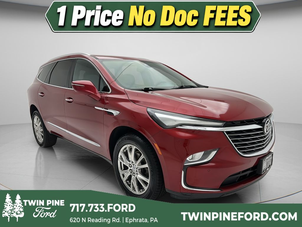 Cherry Red Tintcoat 2023 Buick Enclave SUV / Crossover Four-Wheel Drive Automatic