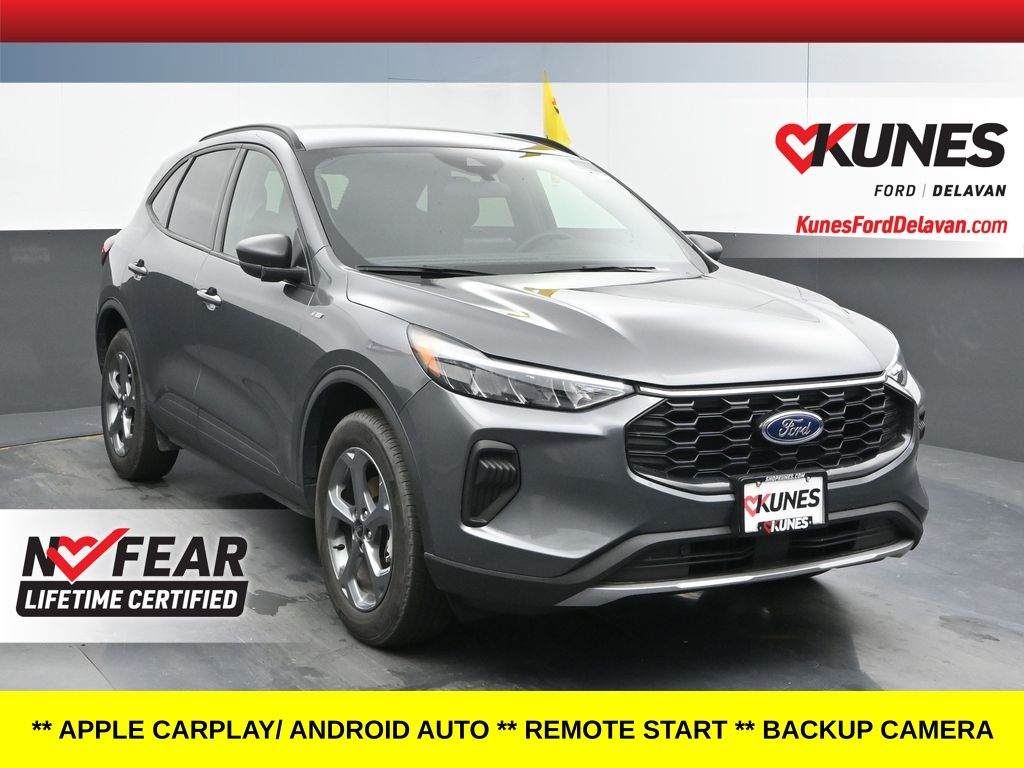Carbonized Gray Metallic 2025 Ford Escape SUV / Crossover All-Wheel Drive 8-Speed Automatic