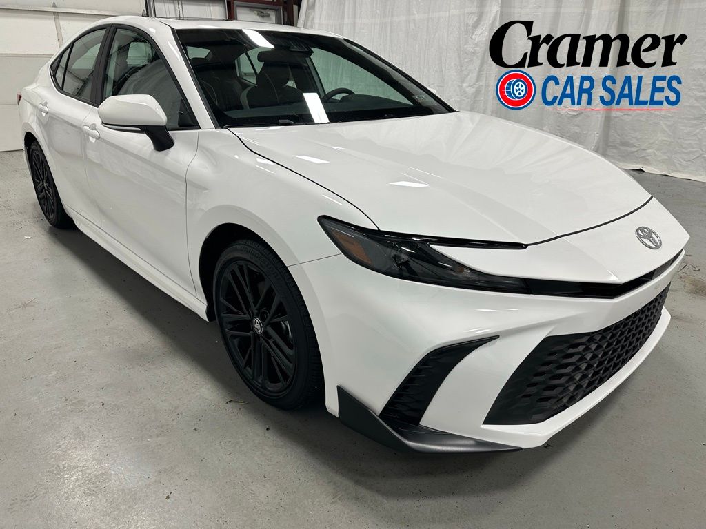 Ice Cap 2026 Toyota Camry SE FWD Sedan Front-Wheel Drive Continuously Variable Transmission