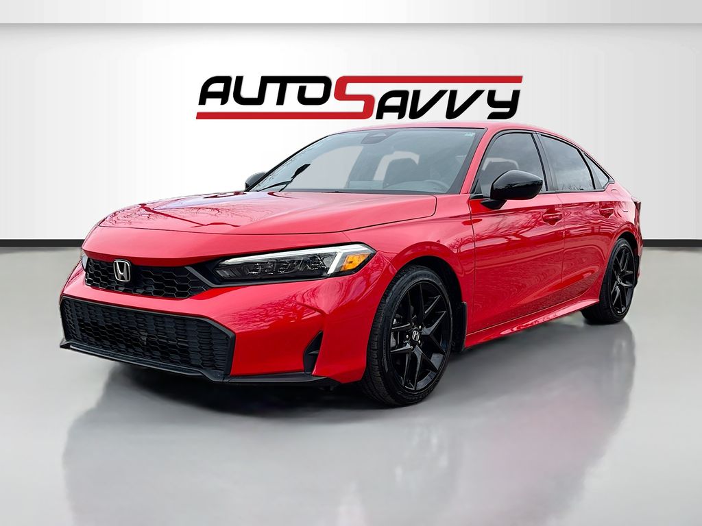Used 2025 Red Honda Sport image 3