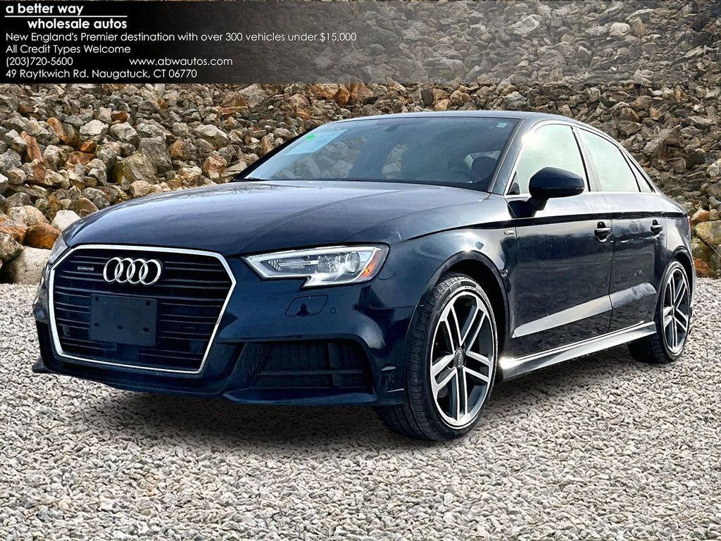 2018 Audi A3 2.0T quattro Premium Plus Sedan AWD
