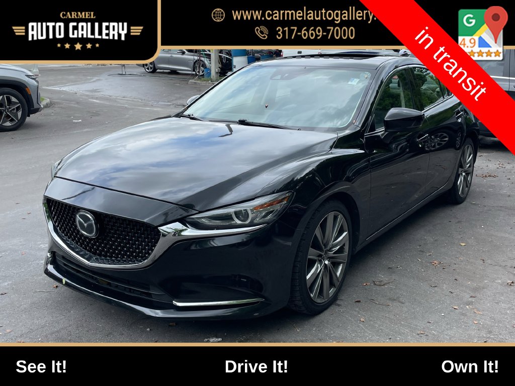 Jet Black Mica 2018 Mazda MAZDA6 Sedan Front-Wheel Drive 6-Speed Automatic