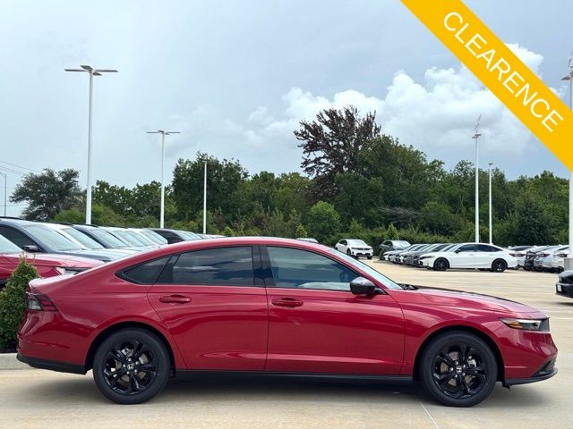 2025 Honda Accord SE Red at Community Honda