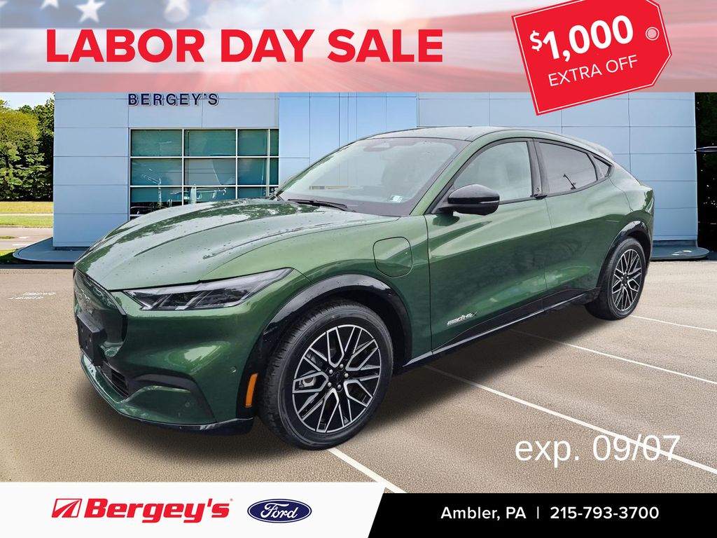 Green Metallic 2024 Ford Mustang Mach-E SUV / Crossover All-Wheel Drive 1-Speed Dual Clutch