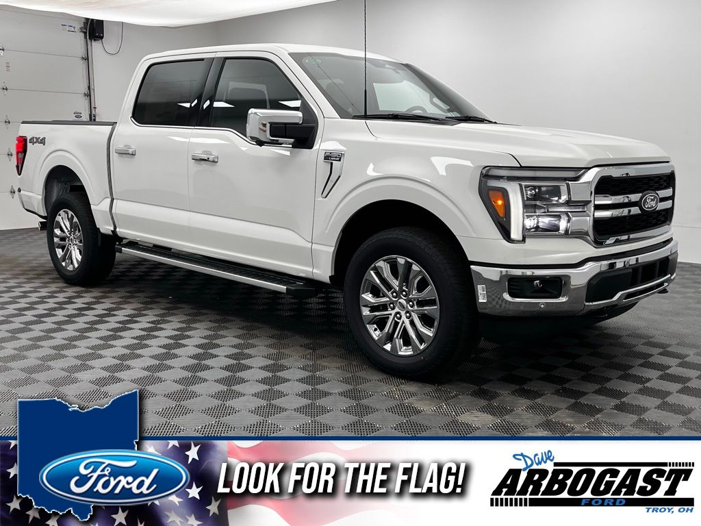 Star White Metallic Tri-Coat 2026 Ford F-150 Pickup Truck Four-Wheel Drive Automatic